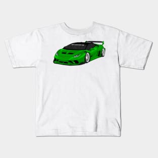 lamborghini huracan GREEN Kids T-Shirt